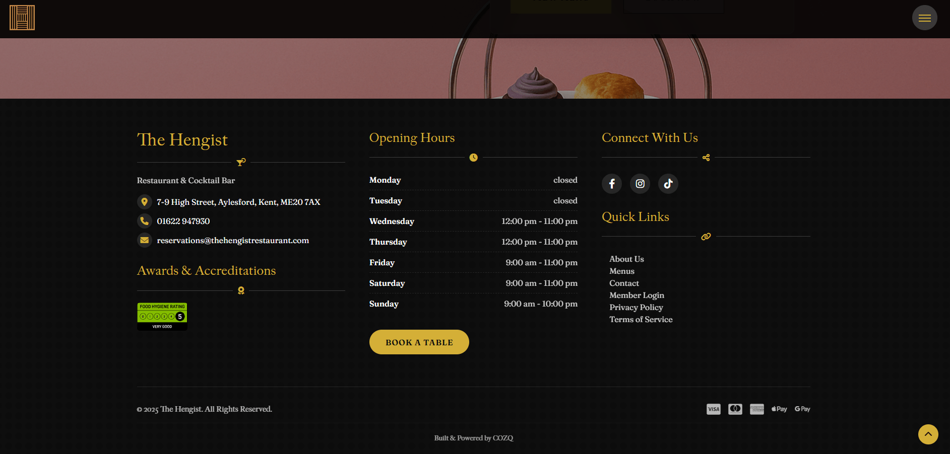 The Hengist Restaurant